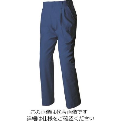アイトス ワークパンツ(2タック)(男女兼用) ブルー 95 1650-006-95 1着 145-2456（直送品）