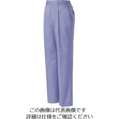 アイトス レディーススタイリッシュパンツ(1タック) ミストバイオレット LL 5318-076-LL 1着 144-9368（直送品）