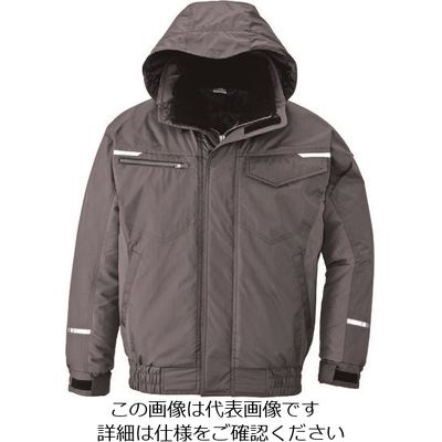アイトス 制電防寒ブルゾン グレー AZ9366-004-5L 1着 226-1542（直送品）
