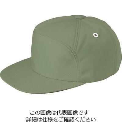 アイトス アポロキャップオリーブL 8617-030-L 1着 212-9692（直送品）