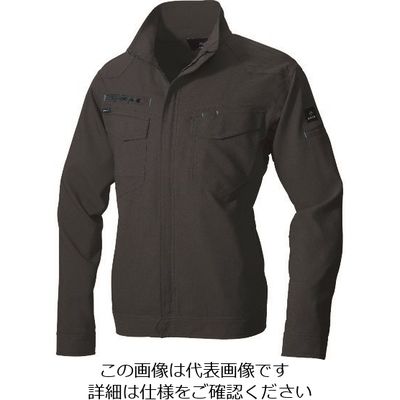 アイトス 長袖サマーブルゾン(男女兼用) チャコール M 2930-014-M 1着 144-2176（直送品）