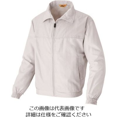 アイトス 裏メッシュブルゾン(男女兼用) ホワイト 3L 2663-001-3L 1着 143-8986（直送品）