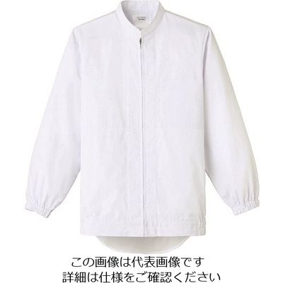 サーヴォ サンペックス 体毛防止長袖ジャンバーホワイト FA-2695-4L 1着 204-0321（直送品）