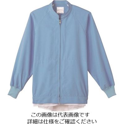 サーヴォ サンペックス クールフリーデ男女兼用長袖ジャンパー サックス 5L CD-620-5L 1着 201-9410（直送品）