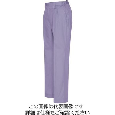 アイトス レディースシャーリングパンツ(1タック) ミストバイオレット 3L 5573-076-3L 1着 139-6750（直送品）