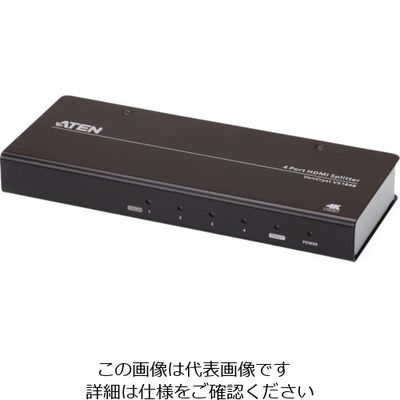 ATEN ビデオ分配器 HDMI / 1入力 4出力 4K 対応 VS184B 1台 115-2281（直送品）