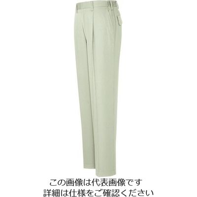 アイトス シャーリングパンツ(1タック) グリーン M 2405-015-M 1着 143-0247（直送品）