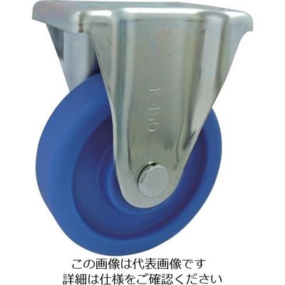 ヨドノ MCナイロン車輪(ベアリング入)プレス製固定金具付 MCVB-K200 1個 132-0307（直送品）