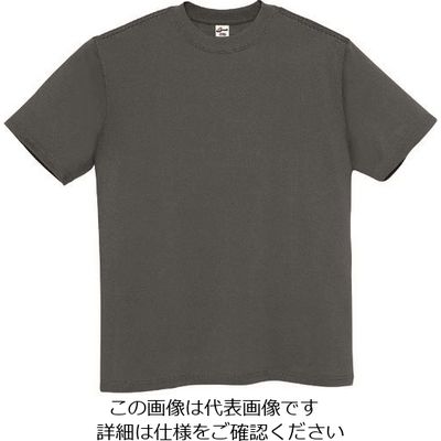 アイトス Tシャツ(男女兼用) メトロブルー 5L MT180-035-5L 1着 144-7547（直送品）