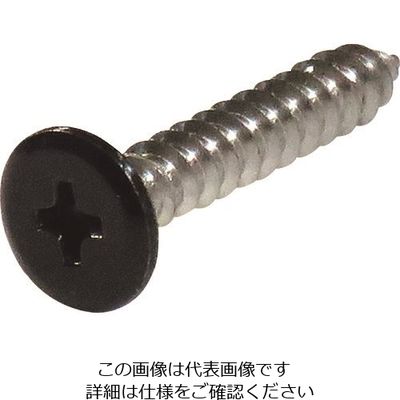ダイドーハント ネジカラー ステンレス低頭タッピング 3x12黒(8本) 10179137 1パック(8本) 146-4930（直送品）