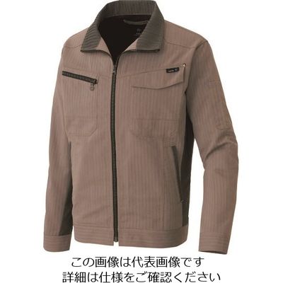 アイトス 長袖サマーブルゾン モカ 6L 30630-024-6L 1着 143-9220（直送品）