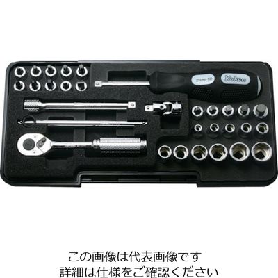 山下工業研究所 コーケン 6.35mm差込 ソケットセット 31ヶ組 P2258M 1個(1セット) 121-6767（直送品）