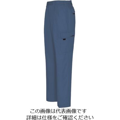 アイトス シャーリングカーゴパンツ(2タック)(男女兼用) ブルー LL 5534-006-LL 1着 139-6777（直送品）