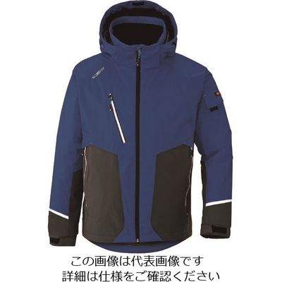 アイトス 光電子ストレッチ防寒ジャケットネイビー AZ6174-008-LL 1着 226-1483（直送品）
