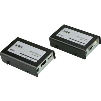 ATEN ビデオ延長器 HDMI / USB VE803 1台 115-2896（直送品）