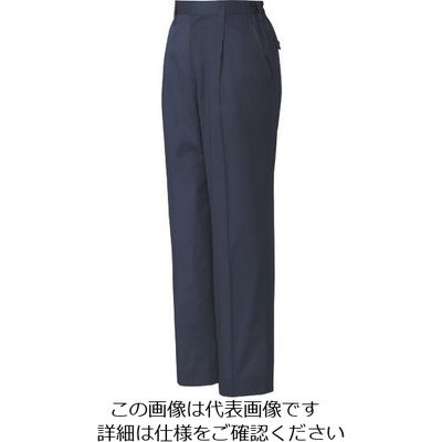 アイトス レディーススタイリッシュパンツ(1タック) ネイビー 4L 3255-008-4L 1着 145-0973（直送品）
