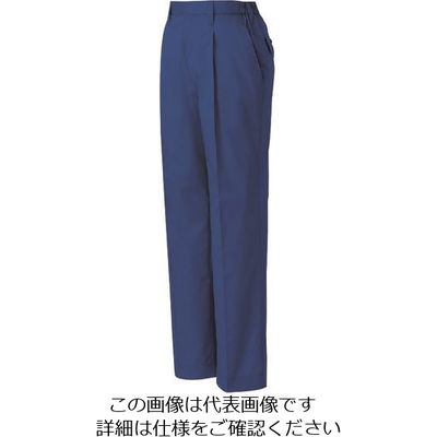 アイトス レディーススタイリッシュパンツ(1タック) ブルー LL 5318-006-LL 1着 144-7839（直送品）