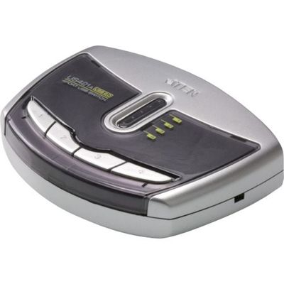 ATEN USB2.0デバイススイッチ/4ポート US421A 1台 115-2208（直送品）