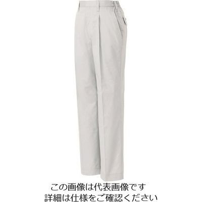 アイトス レディーススタイリッシュパンツ(1タック) シルバーグレー LL 5318-003-LL 1着 144-3110（直送品）