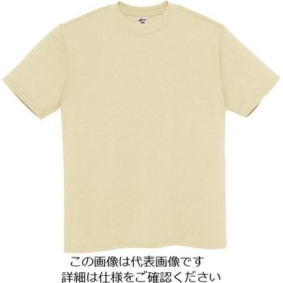 アイトス Tシャツ(男女兼用) ナチュラル 3L MT180-013-3L 1着 144-4426（直送品）