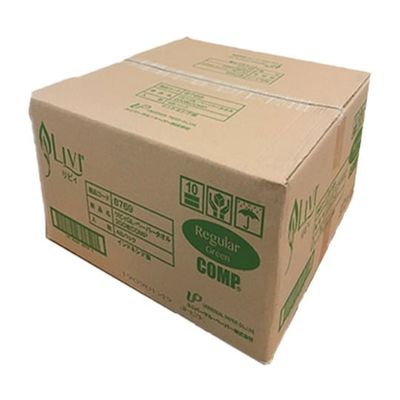 8769リビィGL ペーパータオル レギュラー 中判COMP 220×215mm (200枚×24個)×2包入 65-3863-94（直送品）