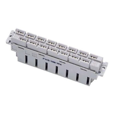 ツーピースコネクタ パワー仕様プラグソケットタイプ W14.8×H95×D31.1mm ベージュ FHS-1500-1014 1個（直送品）