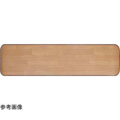 アズワン 拭けるマットシリーズ サクラブラウン キッチンマット 600×2400mm 65-6890-74 1個（直送品）