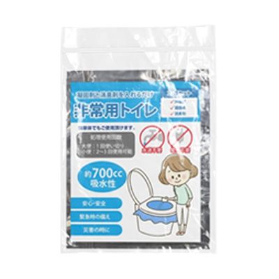 グローバル・ジャパン 非常用トイレ3点セット 68-4132-66 1セット（直送品）