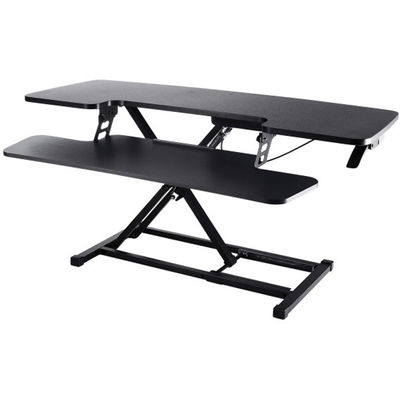 サンワサプライ エルゴノミクスリフトアップデスク 幅1060×奥行630×高さ120～510mm MR-ERGST6BK 1台（直送品）