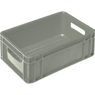 三菱ケミカル ヒシ 乳業用コンテナ グレー MM-40 GY 1セット 364-6490（直送品）