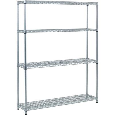 トラスコ中山 TRUSCO スチール製メッシュラック W1205XD305XH1533 4段 TME-5434 1台 299-5646（直送品）