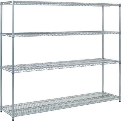 トラスコ中山 TRUSCO スチール製メッシュラック W1824XD457XH1533 4段 TME-5644 1台 299-5662（直送品）