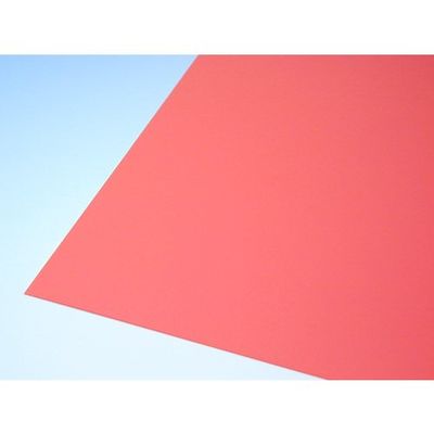アクリサンデー PPシート赤 565×980×0.75mm PS-4-L-0.75 1枚 333-9977（直送品）