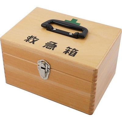 岳南木工商会 AS 救急箱[木製] 小 0-399-11 1個 535-7380（直送品）