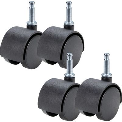 トラスコ中山 TRUSCO 業務用掃除機 乾湿両用クリーナーWDC800用キャスター(4個) WDC-800CA 1セット(4個)（直送品）