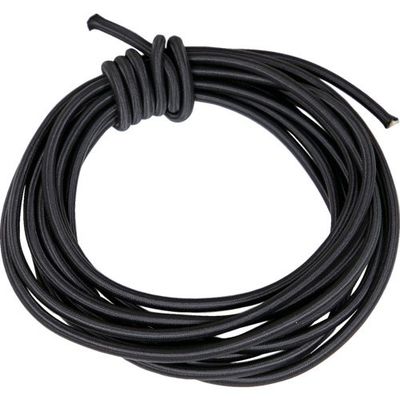 トラスコ中山 TRUSCO 丸ゴムロープ イージーロープ 6mmX5m 黒 ER705BK-A 1本 659-0964（直送品）