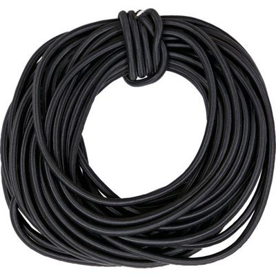 トラスコ中山 TRUSCO 丸ゴムロープ イージーロープ 6mmX15m 黒 ER715BK-A 1本 659-0968（直送品）