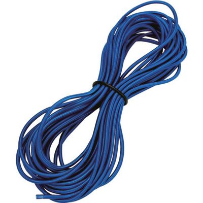 トラスコ中山 TRUSCO 丸ゴムロープ イージーロープ 6mmX15m 青 ER715B-A 1本 659-0967（直送品）