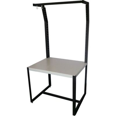 トラスコ中山 TRUSCO 拡張できるセル作業台 均等荷重50kg 900×700×H1800 TUR-10 1台 665-0673（直送品）