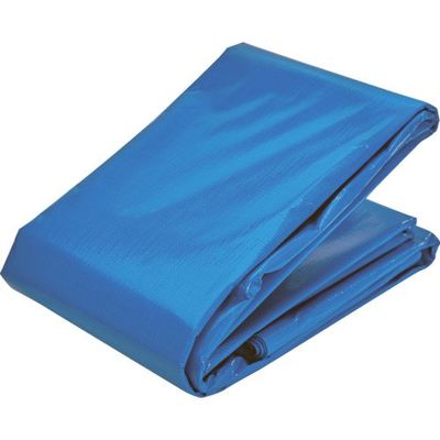 TRUSCO ブルーシート 肩掛けなので運搬時両手が使えるエコ再生シート ブルー #2500 10.0m×10.0m BSA251010-A（直送品）