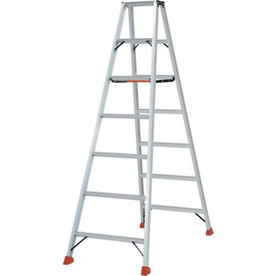 トラスコ中山 TRUSCO 軽量専用脚立 天板高さ1.98m TSK-210 1台 657-7464（直送品）