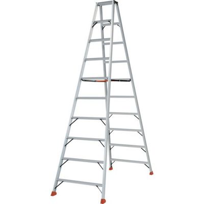 トラスコ中山 TRUSCO 軽量専用脚立 天板高さ2.85m TSK-300 1台 657-7473（直送品）