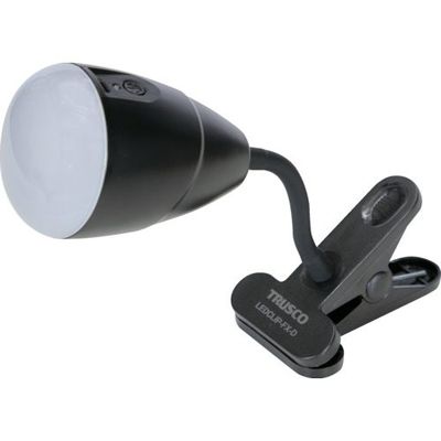 トラスコ中山 TRUSCO 充電式LEDクリップライト 3段階調整ヘッド360度回転標準型 電球色 LEDCLIP-FX-D 1台（直送品）