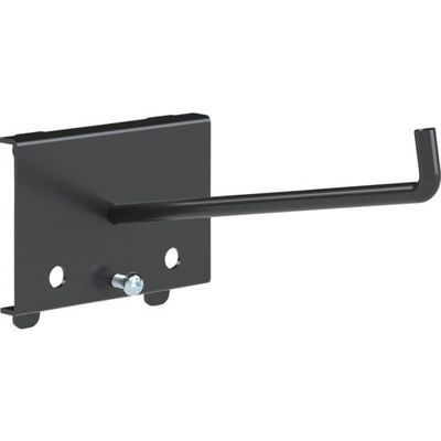 トラスコ中山 TRUSCO パンチングパネル用工具フック1本爪ロング 黒 SF-1L-BK 1個 689-0848（直送品）