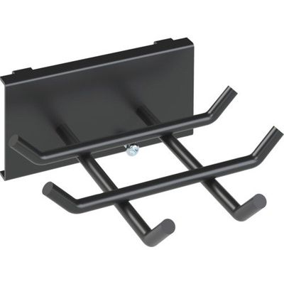 トラスコ中山 TRUSCO パンチングパネル用メガネレンチフック 三方掛け 黒 SF-MRF1-BK 1個 689-0845（直送品）