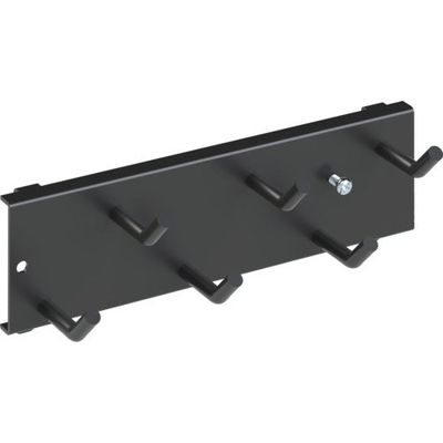 トラスコ中山 TRUSCO パンチングパネル用メガネレンチフック 横並び 黒 SF-MRF2-BK 1個 689-0833（直送品）