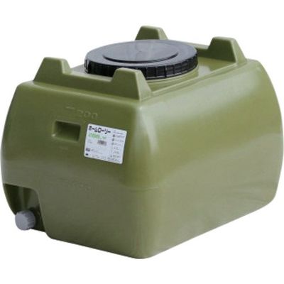 スイコー SUIKO ホームローリータンク200 オリーブ HLT-200(OD) 1個 689-3051（直送品）