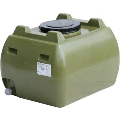 スイコー SUIKO ホームローリータンク300 オリーブ HLT-300(OD) 1個 689-3052（直送品）