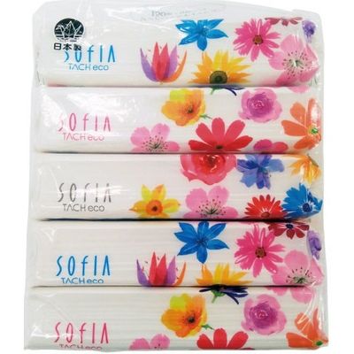マスコー製紙 ソフィアタッチエコ 150組×5個 1パック（直送品）