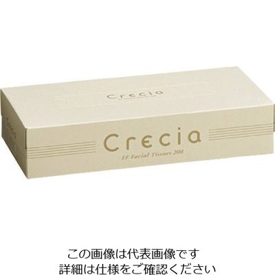 日本製紙クレシア クレシア EFティシュー レギュラー 200W 60ボックス入 43006 1ケース(60箱) 225-2344（直送品）